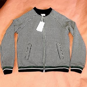 Kids Catimini houndstooth jacket, size 8